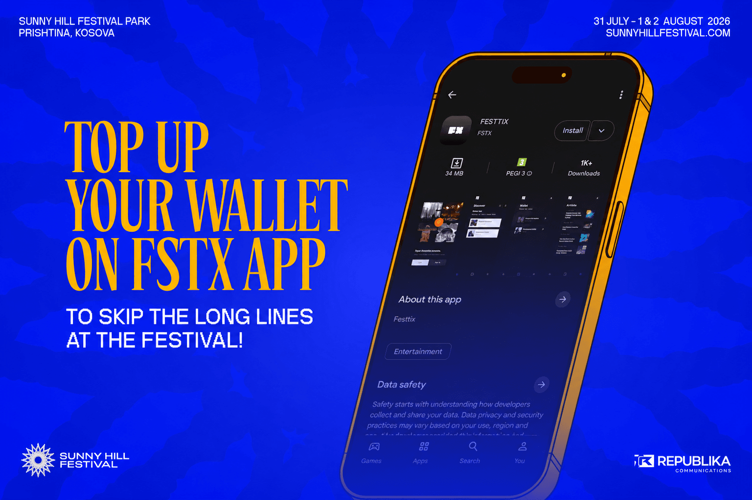 Top up your festival wallet before you arrive in 5 simple steps