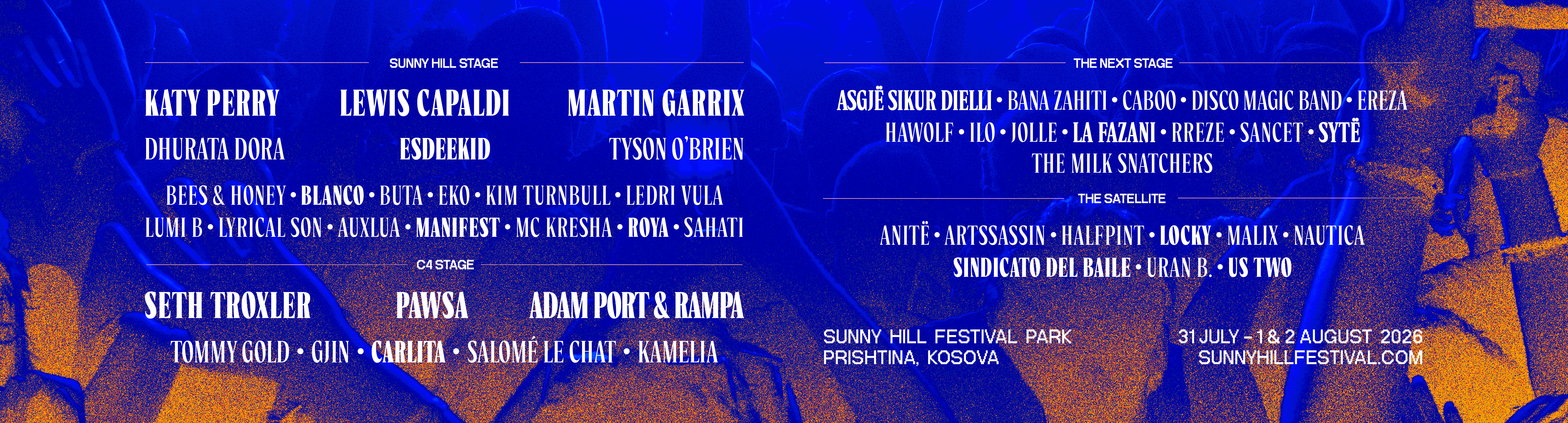 Sunny Hill Festival lineup